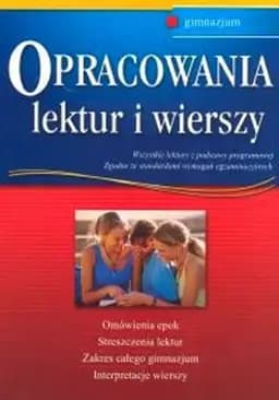 Okładka książki „Opracowania Lektur i wierszy” — Bogumiła Wojnar