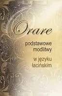 Okładka książki „Orare podstawowe modlitwy w języku łacińskim” — Wydawnictwo Paulistki