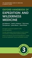 Okładka książki „Oxford Handbook of Expedition and Wilderness Medicine”