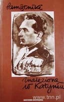Okładka książki „Pamiętniki Znalezione W Katyniu (polish Edition)” — J. K. Zawodny