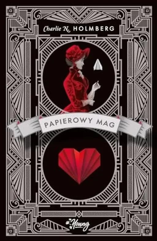 Okładka książki „Papierowy mag” — Charlie N. Holmberg