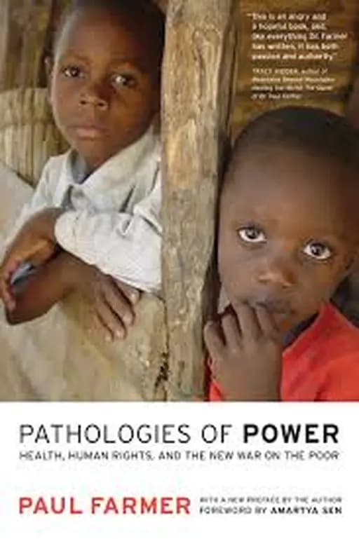 Okładka książki „Pathologies of power” — Paul Farmer