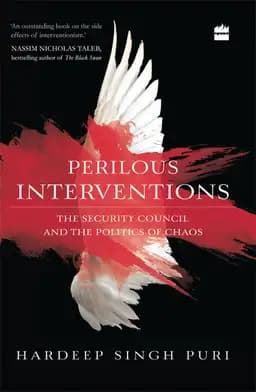 Okładka książki „Perilous Interventions” — Hardeep Singh Puri
