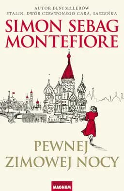 Okładka książki „Pewnej zimowej nocy” — Simon Sebag Montefiore