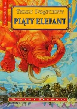 Okładka książki „Piąty elefant” — Pratchett, Terry (1948)