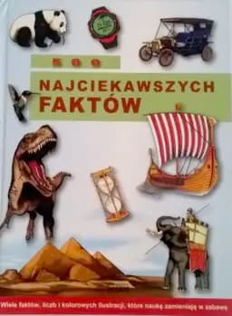 Okładka książki „Pięćset najciekawszych faktów” — Peter Eldin