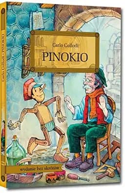 Okładka książki „Pinokio” — Carlo Collodi