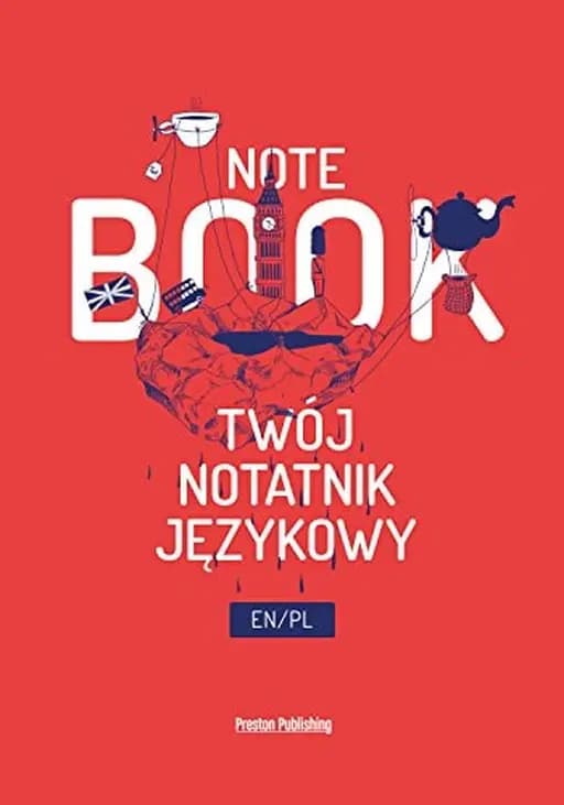 Okładka książki „Planer do nauki angielskiego”