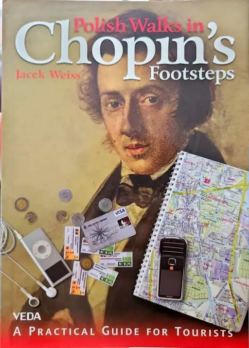 Okładka książki „Polish walks in Chopin's footsteps : a practical guide for tourists / Polskie…