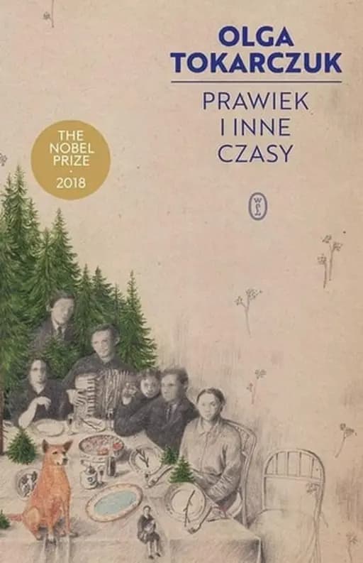 Okładka książki „Prawiek i inne czasy” — Olga Tokarczuk