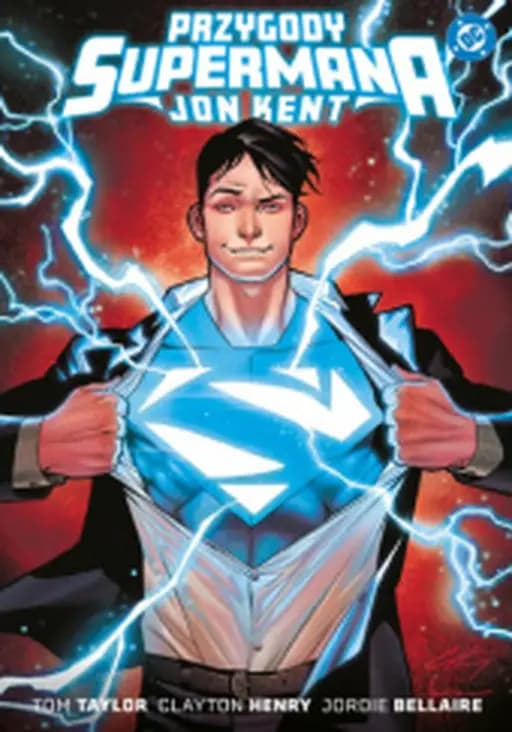 Okładka książki „Przygody Supermana Jon Kent” — Tom Taylor