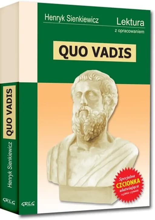 Okładka książki „Quo vadis” — Henryk Sienkiewicz