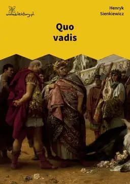 Okładka książki „Quo vadis” — Henryk Sienkiewicz