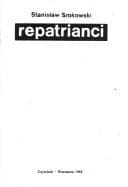 Okładka książki „Repatrianci (Polish Edition)” — Stanisław Srokowski