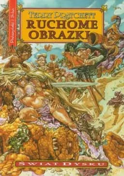Okładka książki „Ruchome obrazki” — Pratchett, Terry (1948)