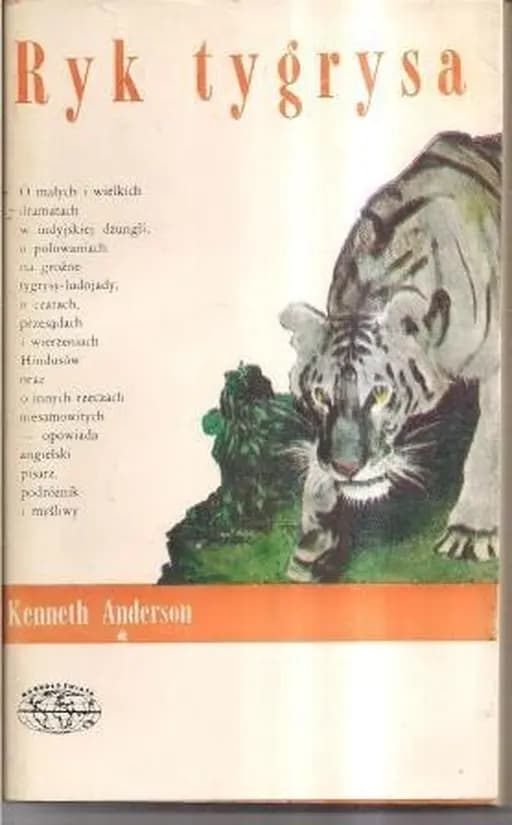 Okładka książki „Ryk tygrysa” — Kenneth Anderson