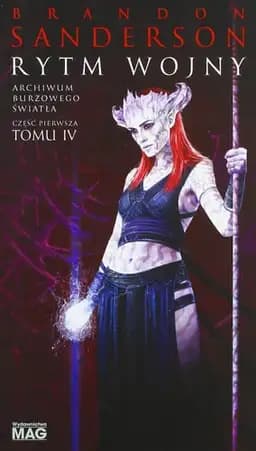 Okładka książki „Rytm Wojny” — Brandon Sanderson