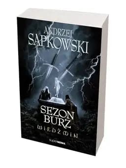 Okładka książki „Sezon burz wiedźmin” — Andrzej Sapkowski