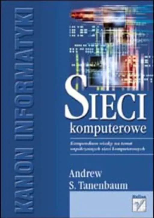 Okładka książki „Sieci Komputerowe” — Andrew S. Tanenbaum
