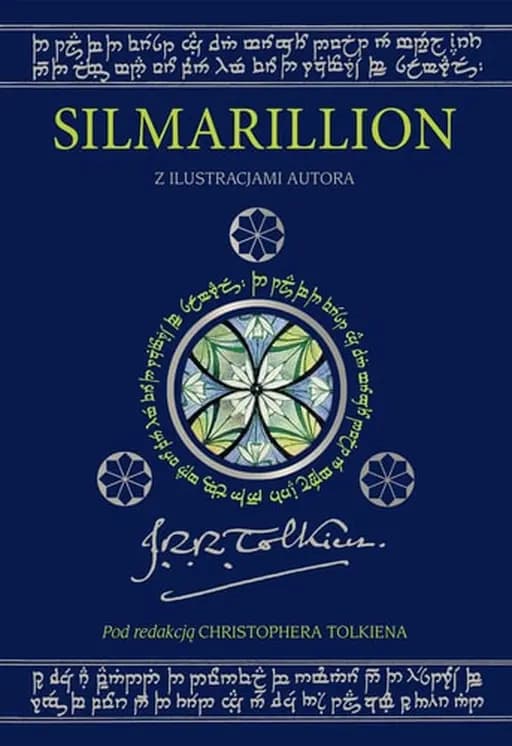 Okładka książki „Silmarillion z ilustracjami autora” — J. R. R. Tolkien