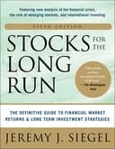Okładka książki „Stocks for the Long Run 5/E” — Jeremy J. Siegel