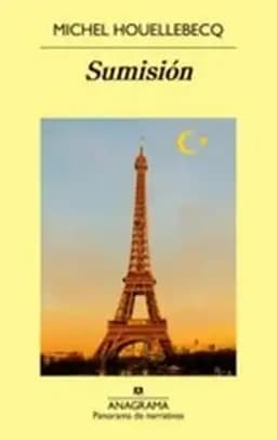 Okładka książki „Sumisión” — Michel Houellebecq