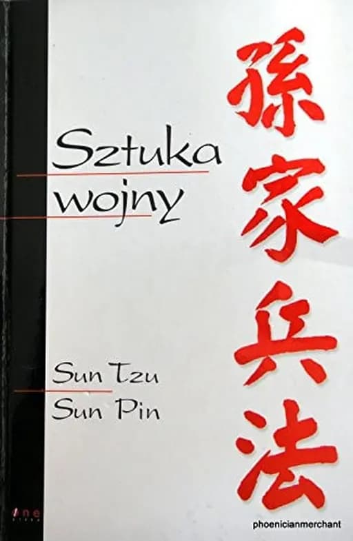 Okładka książki „Sztuka wojny” — Sunzi
