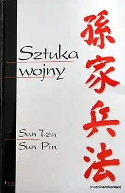 Okładka książki „Sztuka wojny” — Sunzi
