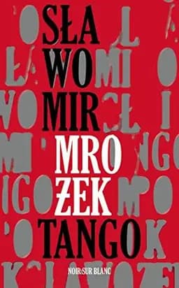 Okładka książki „Tango sztuka w trzech aktach” — Sławomir Mrożek