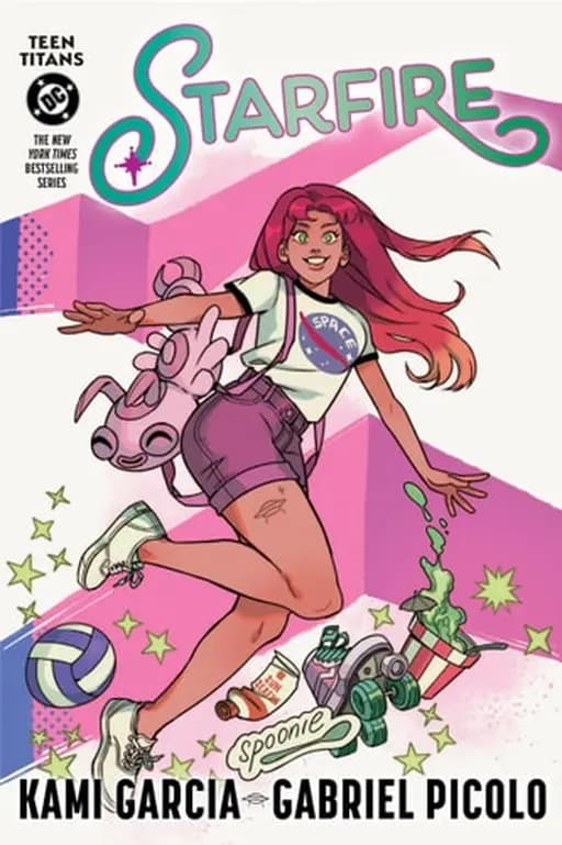 Okładka książki „Teen Titans: Starfire (Connecting Cover Edition)” — Kami Garcia