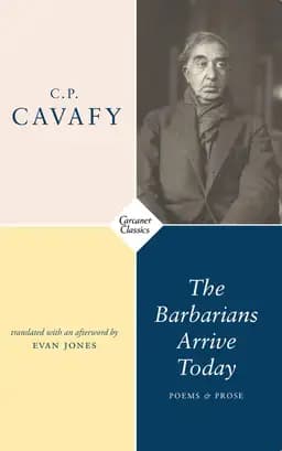Okładka książki „The Barbarians Arrive Today” — Evan Jones