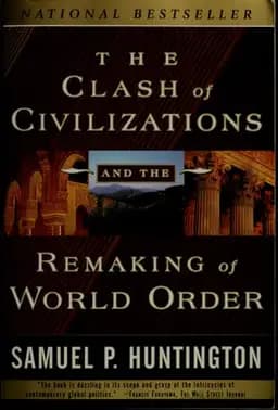 Okładka książki „The Clash of Civilizations and the Remaking of World Order” — Samuel P. Huntington