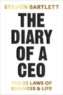 Okładka książki „The Diary of a CEO” — Steven Bartlett