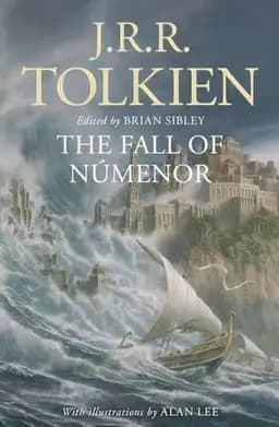 Okładka książki „The Fall of Númenor” — J. R. R. Tolkien