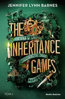 Okładka książki „The inheritance games” — Jennifer Lynn Barnes