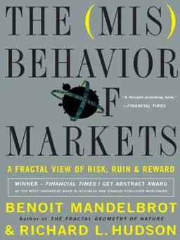 Okładka książki „The Misbehavior of Markets” — Benoit Mandelbrot