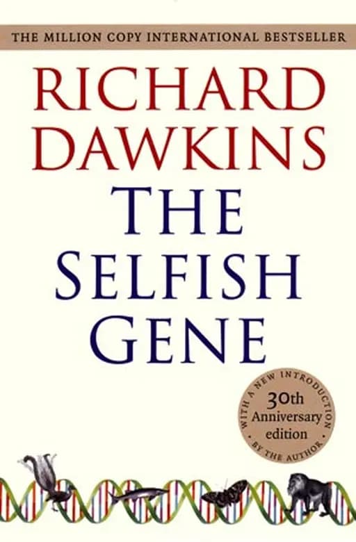 Okładka książki „The Selfish Gene” — Richard Dawkins
