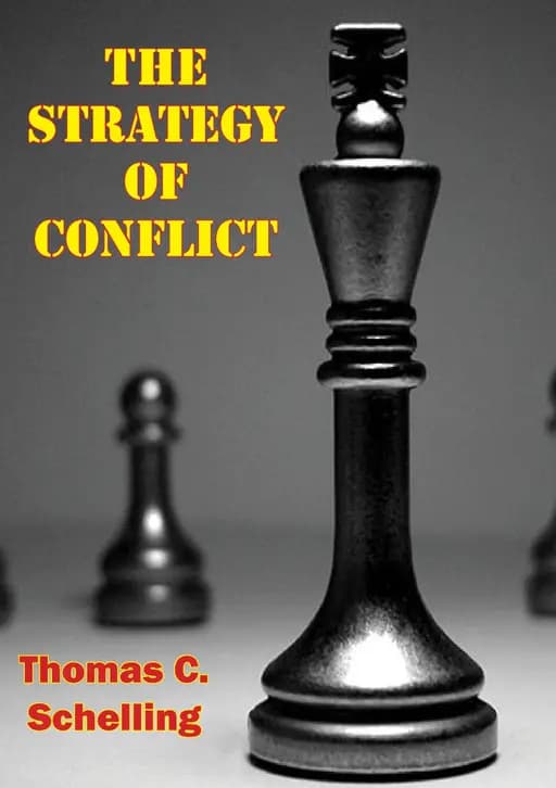 Okładka książki „The Strategy of Conflict” — Thomas C. Schelling