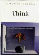 Okładka książki „Think: A Compelling Introduction to Philosophy” — Simon Blackburn