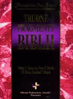 Okładka książki „Trudne fragmenty Biblii” — praca zbiorowa