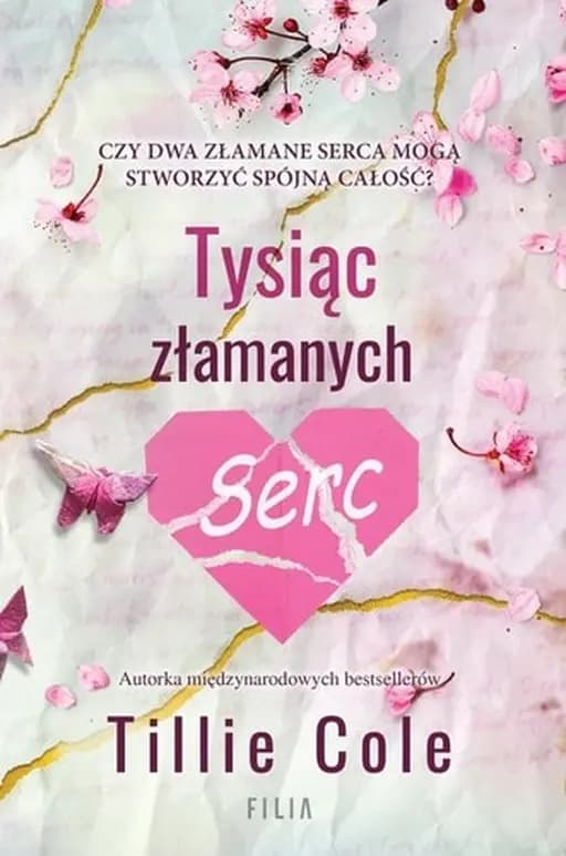 Okładka książki „Tysiąc złamanych serc” — Tillie Cole