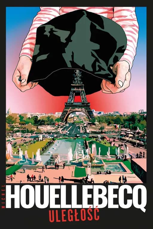 Okładka książki „Uległość” — Michel Houellebecq