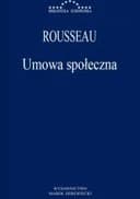 Okładka książki „Umowa społeczna” — Jean Jacques Rousseau
