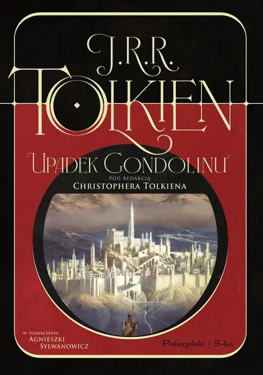 Okładka książki „Upadek Gondolinu” — J. R. R. Tolkien