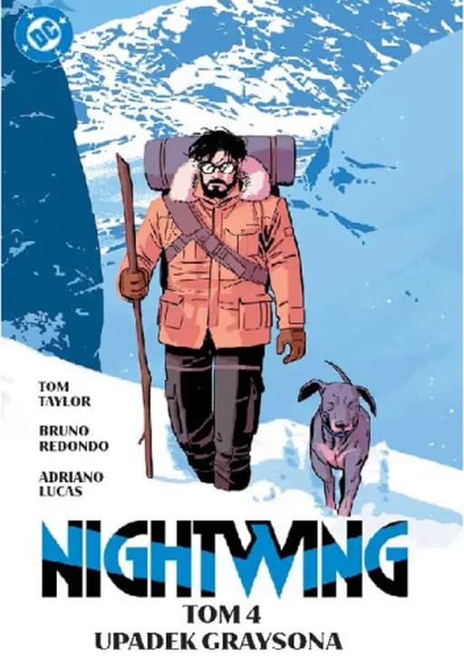 Okładka książki „Nightwing: Upadek Graysona” — Tom Taylor
