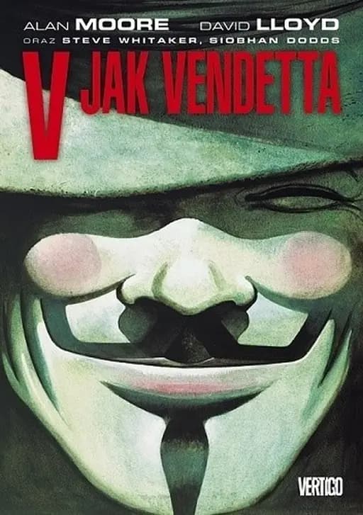 Okładka książki „V jak Vendetta” — Alan Moore