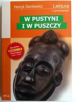 Okładka książki „W pustyni i w puszczy” — Henryk Sienkiewicz