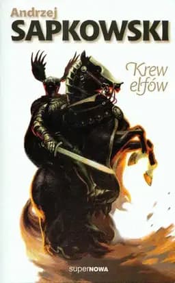 Okładka książki „Wiedźmin: Krew elfów” — Andrzej Sapkowski