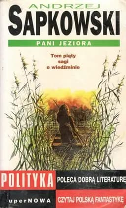 Okładka książki „Wiedźmin: Pani jeziora” — Andrzej Sapkowski