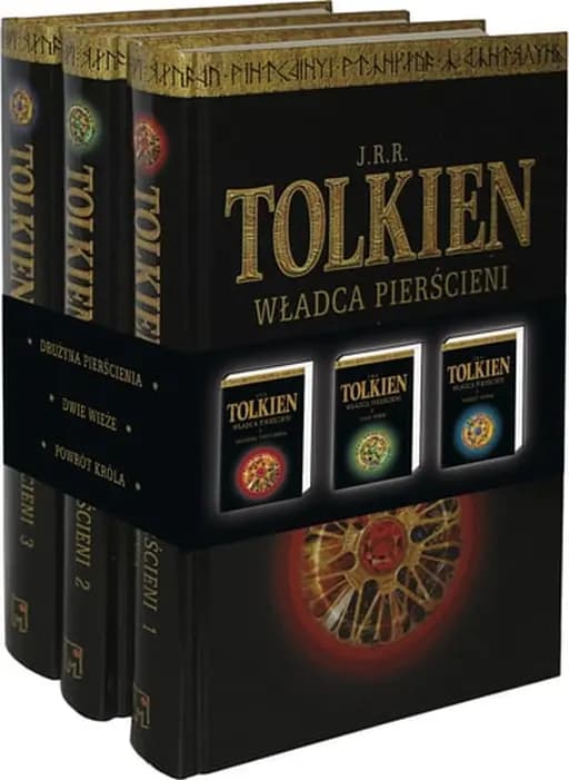 Okładka książki „Wladca Pierscieni. Trylogia” — J. R. R. Tolkien